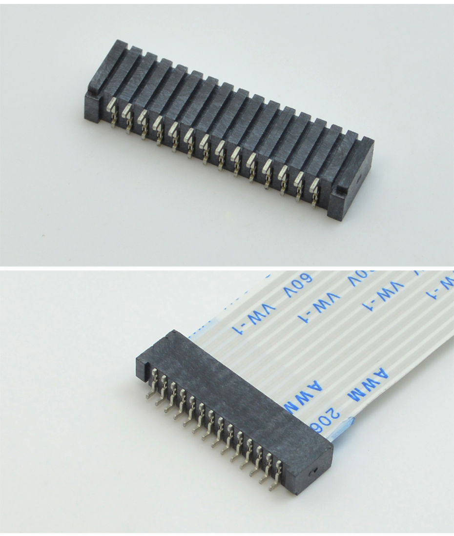 fpc連接器pcb封裝-fpc連接器間距1.27fpc雙麵接觸連接器-樱桃在线视频网站