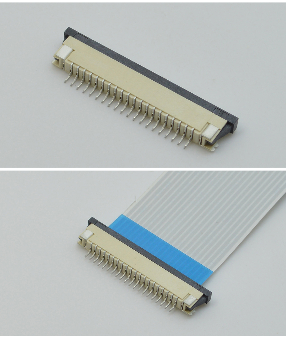 樱桃视频APP下载 扁平軟排線插座1.0MM 13P臥貼片下接抽屜式 可開票