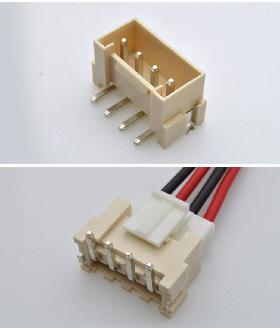 VH3.96-2P臥貼針座PCB板SMT插座 連接器3.96mm 表麵貼片座