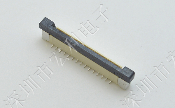 FFC/FPC軟排線0.5mm間距-40P立貼正錯位帶鎖 軟排線插座樱桃视频APP下载