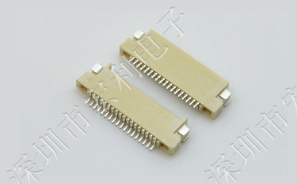 FFC/樱桃视频APP下载 間距0.5mm H1.5 7P雙麵接觸貼片接插件 SMT排插座