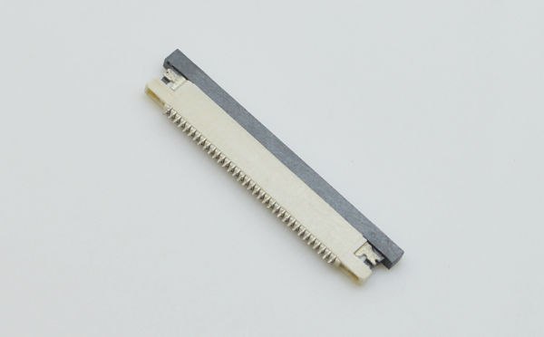 fpc連接器0.5mm間距H1.2厚抽屜上接 封裝規格書圖紙 型號尺寸圖 在線下載